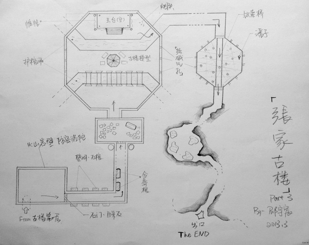 膜拜了，上海一90后绘制出《盗墓笔记》全套地图