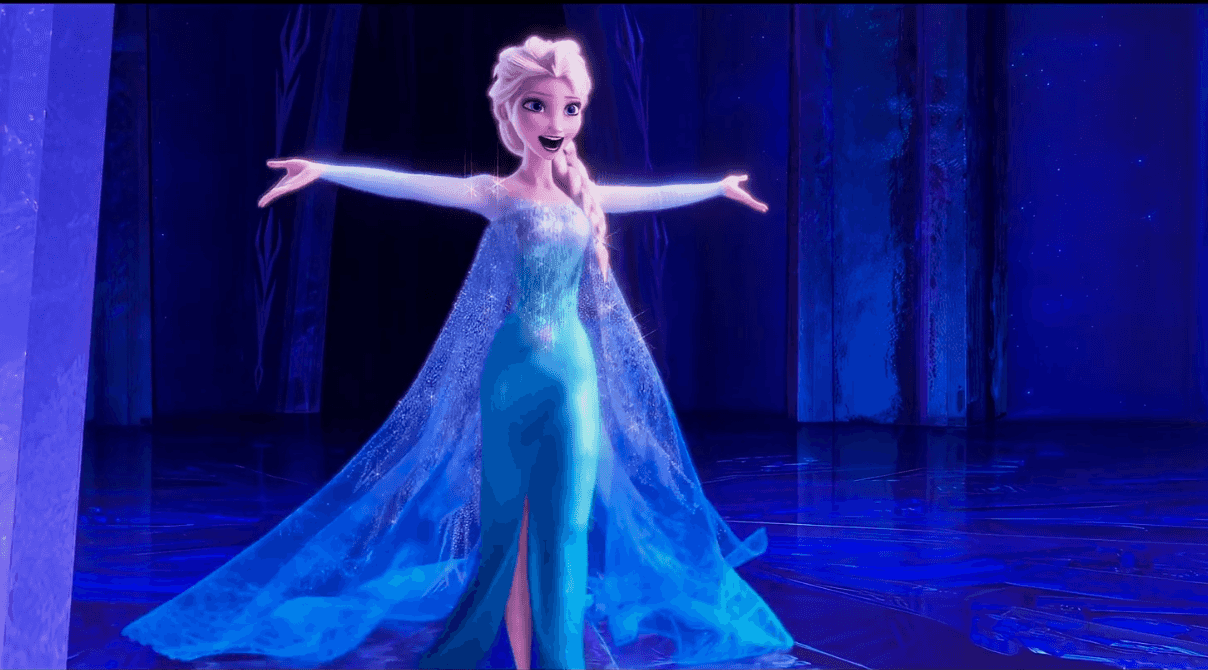 来自伊迪娜·门泽尔《冰雪奇缘》主题曲『Let it go』