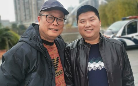 同著名主持金涛老师合影