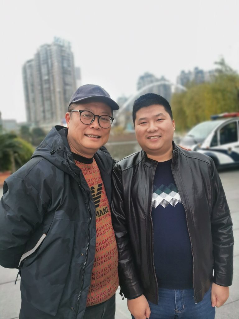 同著名主持金涛老师合影